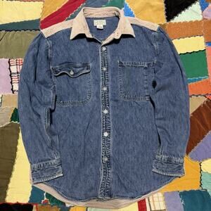 Arizona Light Corduroy Back Denim Jacket Small